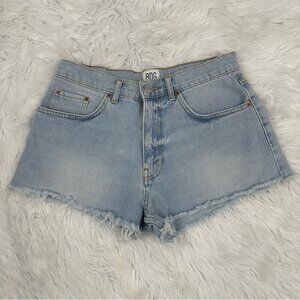 BDG Women’s Light Blue Cut-Off Summer Jean Shorts W27-30/L2
